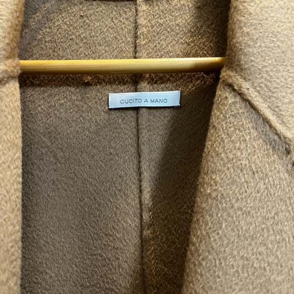 No Brand Cashmere Wool Mix Coat - Picture 6 of 12